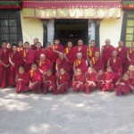 Monks of Phelgye Ling Monastery