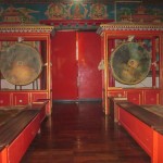 Inside the prayer hall